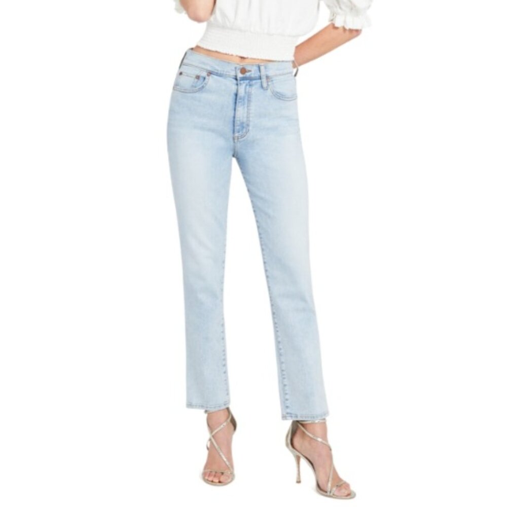 ALICE + OLIVIA STUNNING HIGH RISE STRAIGHT LEG